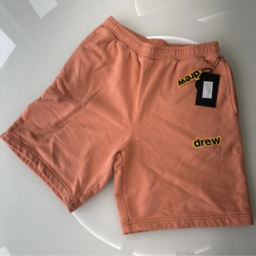 Drew House Secret Sweatshort Peach Medium‎ New W/tags